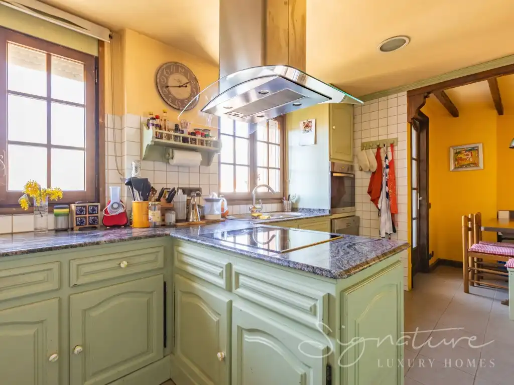 Cocina de Ático en venta en Sant Cugat del Vallès con Aire acondicionado