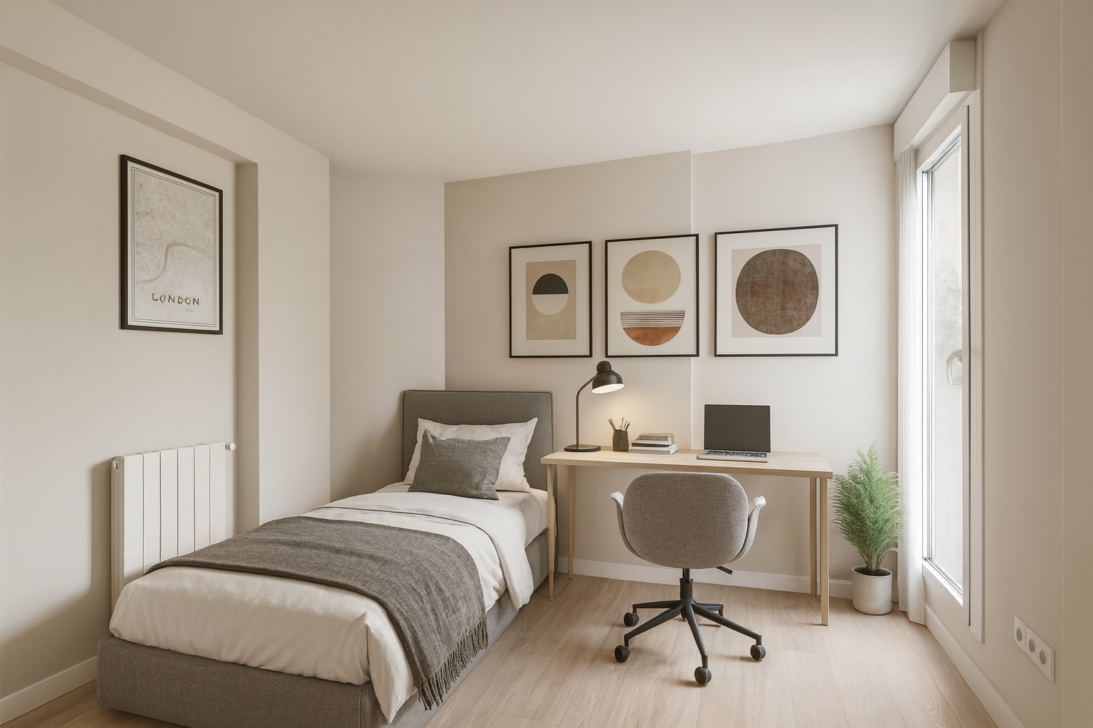 Bedroom of Duplex for sale in Irun   with Heating, Parquet flooring and Balcony