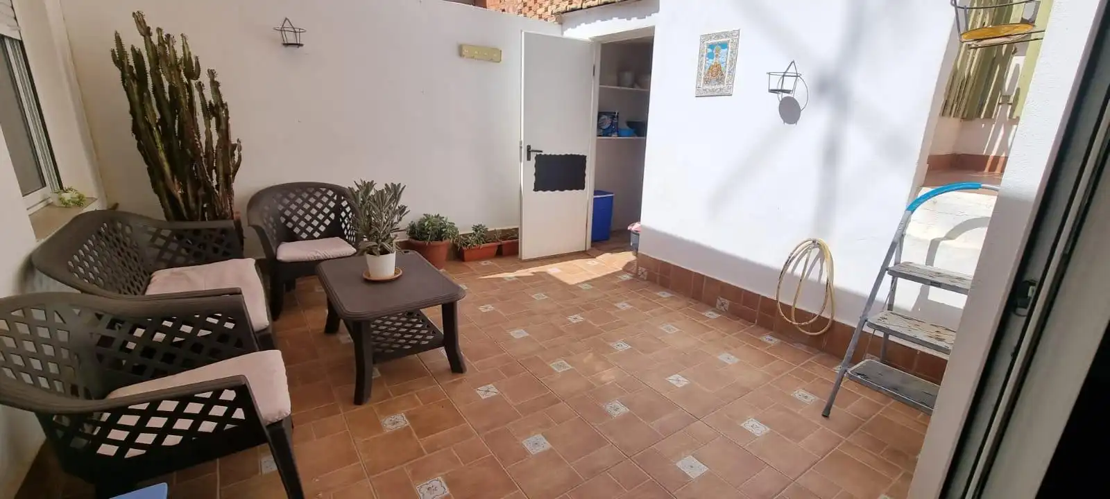 Terraza de Piso en venta en Elche / Elx con Amueblado y Balcón