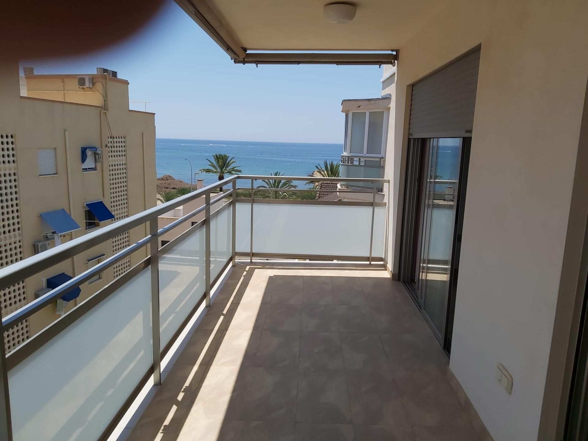 Balcony of Apartment to rent in Santa Pola  with Private garden, Terrace and Balcony