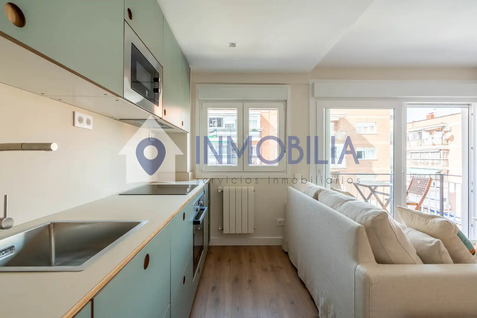Bedroom of Flat for sale in Madrid  with Air Conditioner, Heating and Terrace