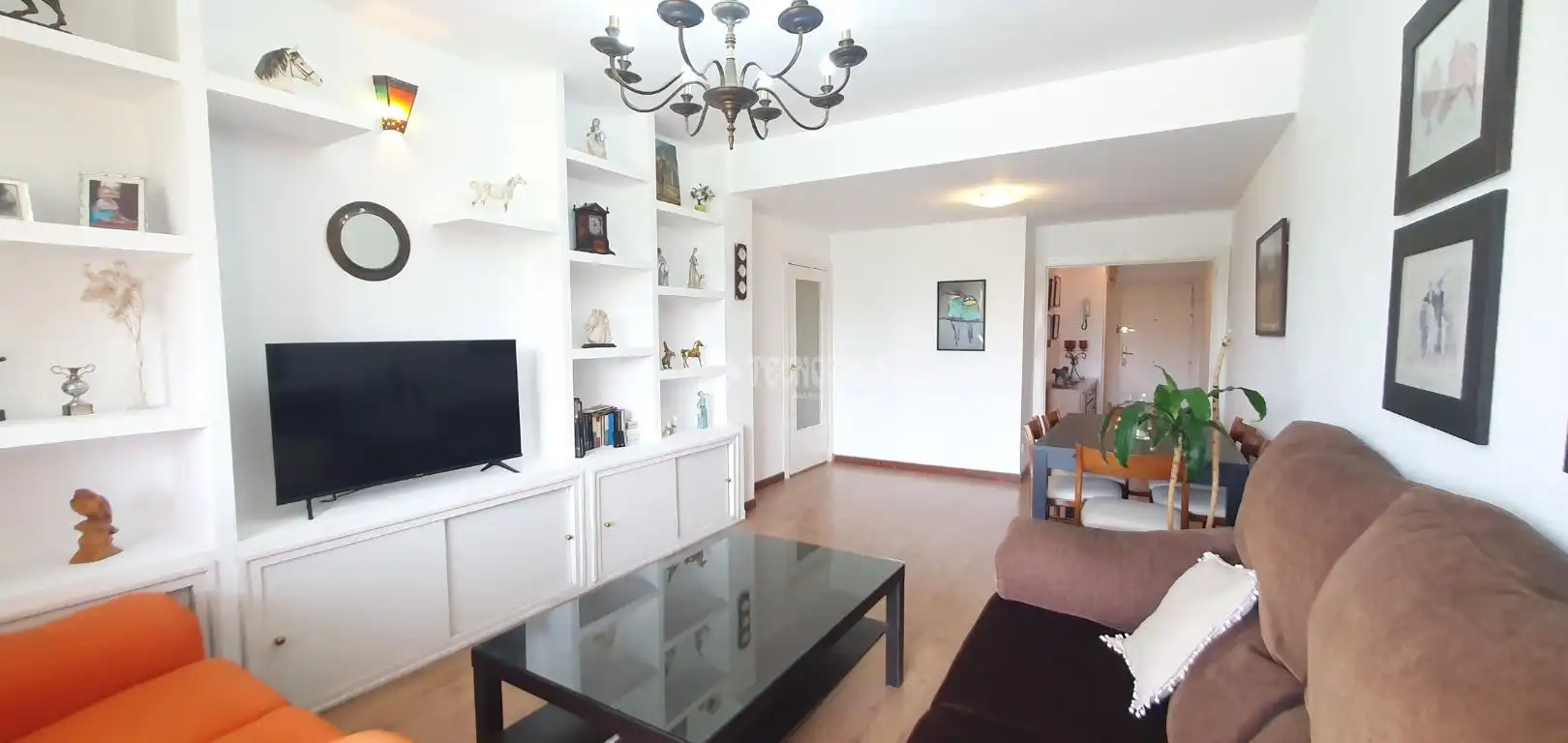 Sala d'estar de Pis de lloguer en Madrid amb Aire condicionat, Calefacció i Terrassa