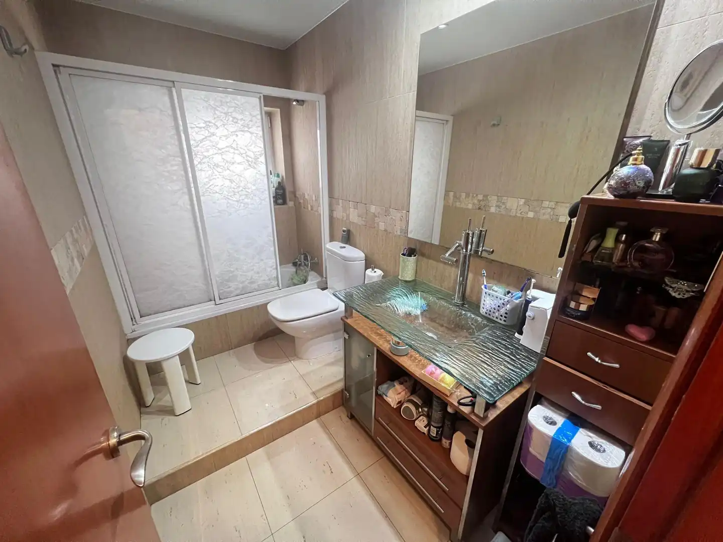 Baño de Dúplex en venta en Mataró con Aire acondicionado, Terraza y Amueblado