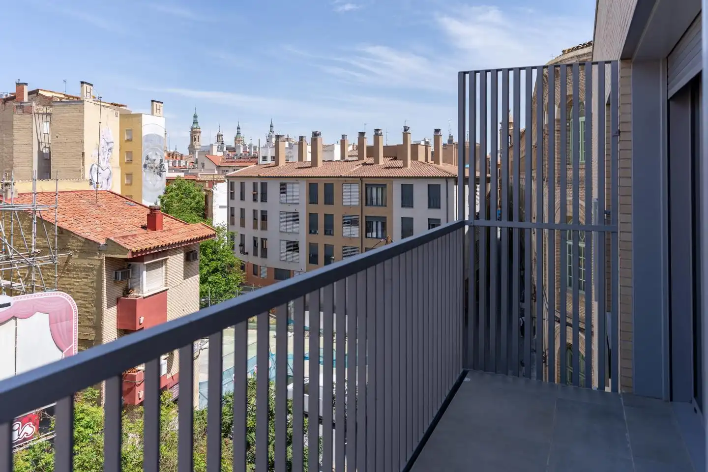 Terrassa de Pis de lloguer en Zaragoza amb Aire condicionat, Calefacció i Parquet