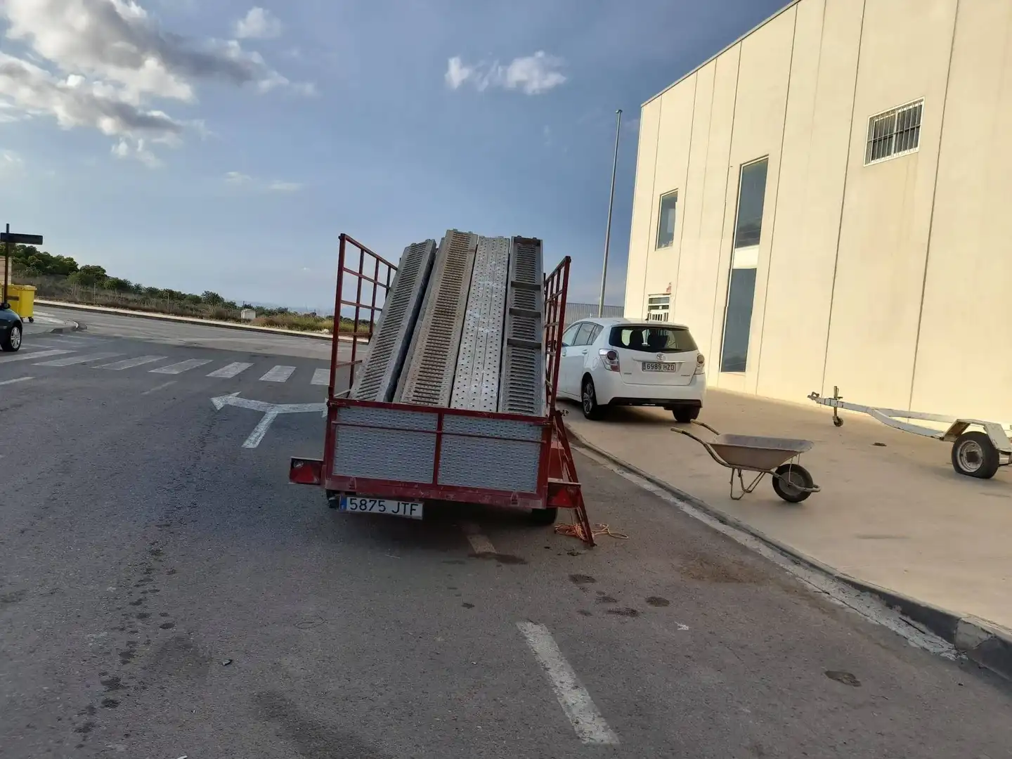 Aparcament de Nau industrial en venda en La Unión
