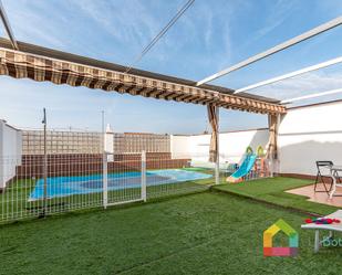 Terrace of Single-family semi-detached for sale in Carmena  with Air Conditioner, Heating and Private garden