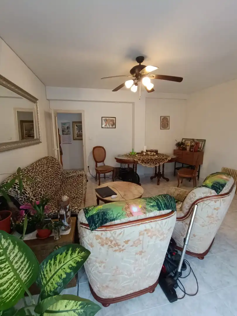 Sala de estar de Piso en venta en Gandia con Aire acondicionado, Amueblado y Balcón