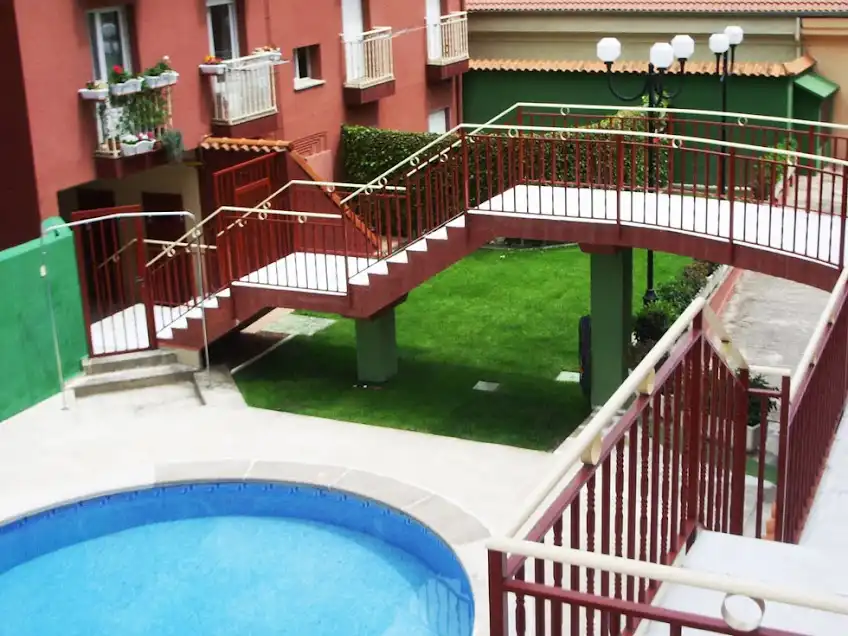 Swimming pool of Flat for rent in San Lorenzo de El Escorial  with Heating, Furnished and Washing machine