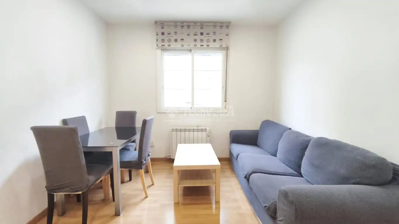 Wohnzimmer von Wohnung zum Verkauf in Madrid mit Klimaanlage und Balkon