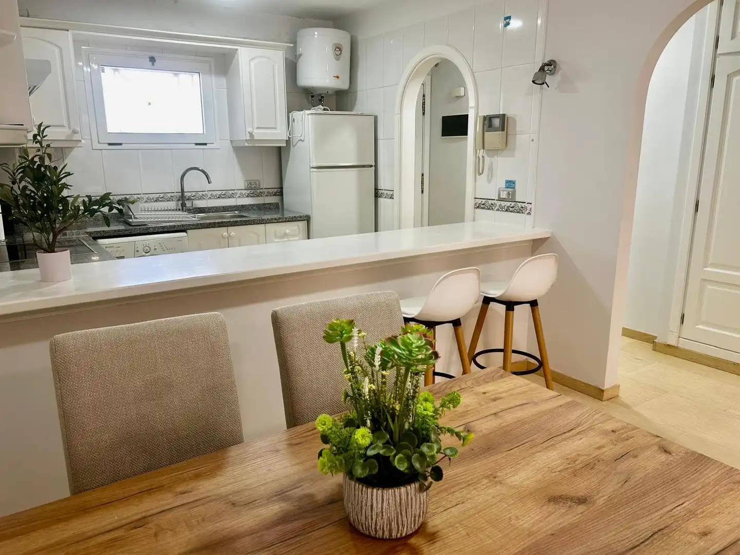 Cocina de Apartamento de alquiler en Puerto de la Cruz con Terraza, Amueblado y Horno