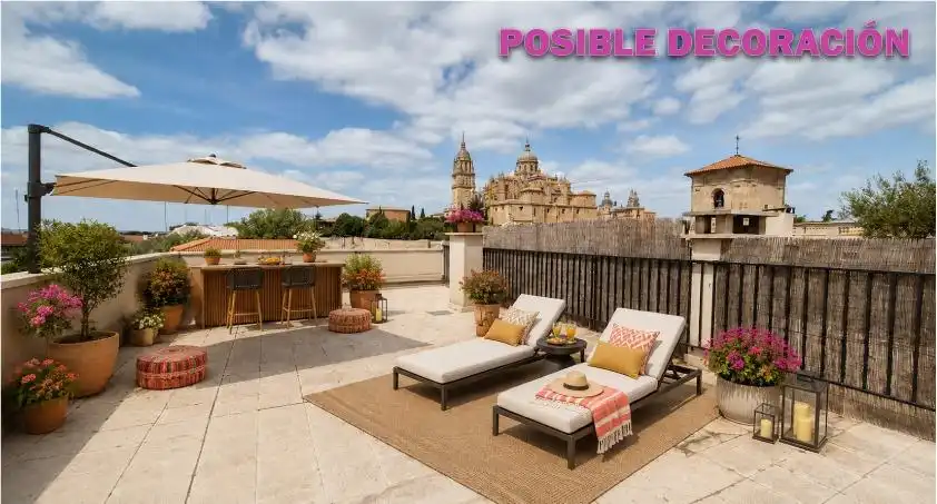 Terraza de Piso en venta en Salamanca con Calefacción y Amueblado