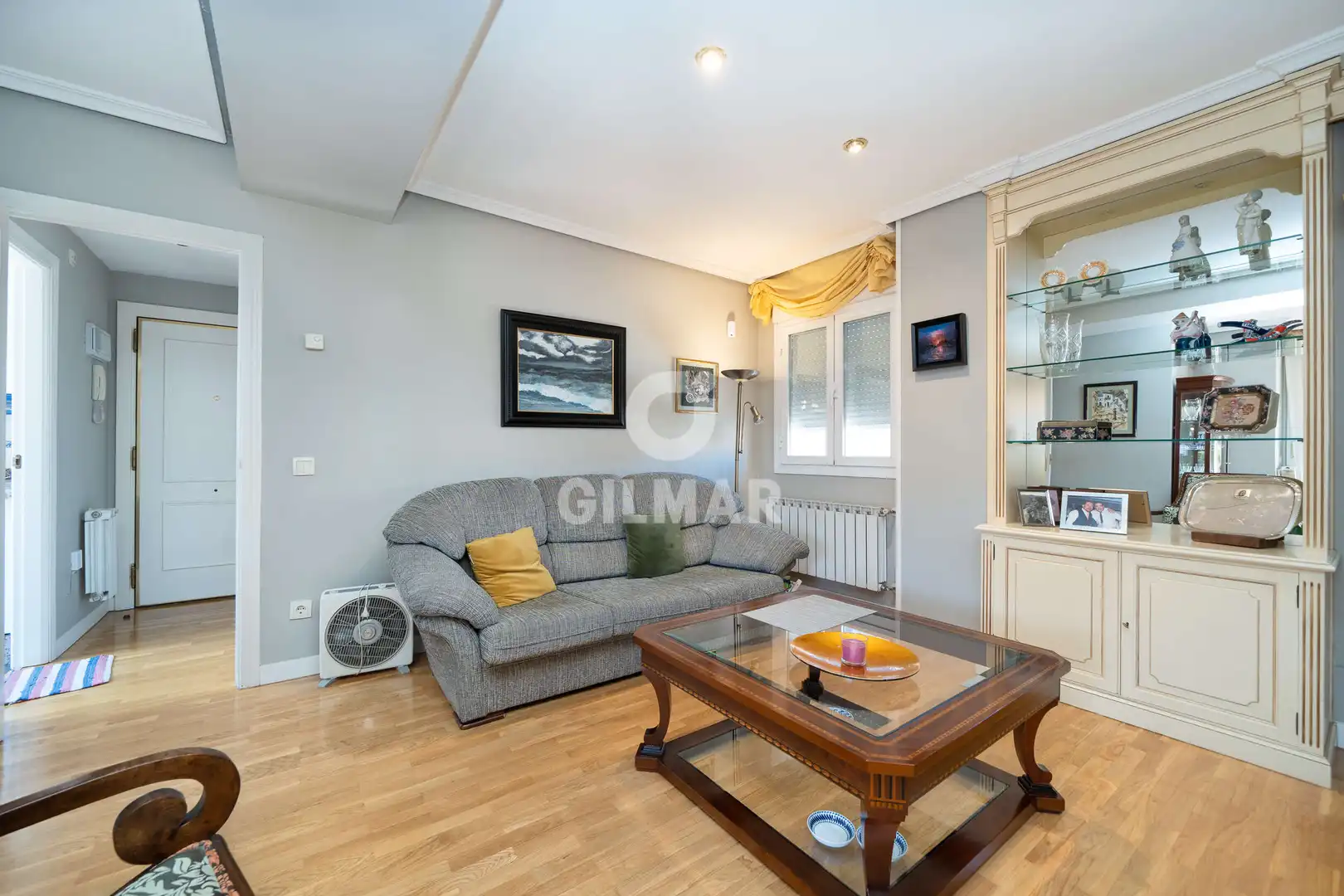Sala de estar de Ático en venta en Madrid con Calefacción, Jardín privado y Trastero