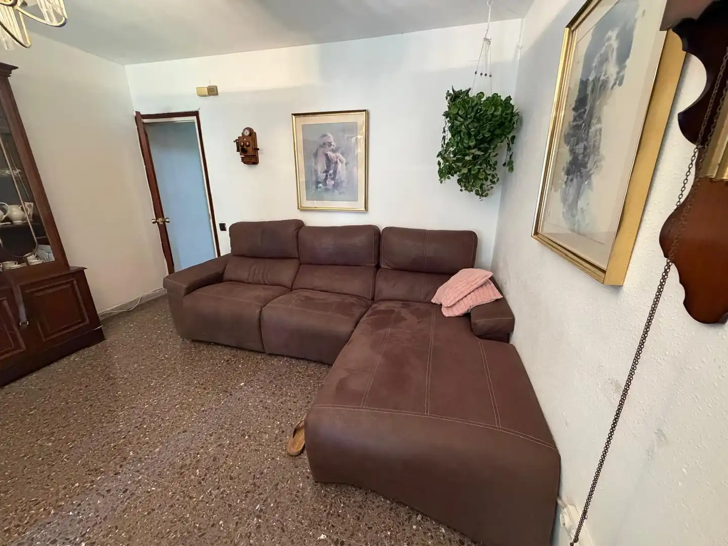 Sala d'estar de Pis en venda en Barberà del Vallès amb Calefacció, Moblat i Forn
