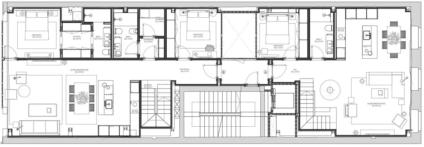 Wohnung mit Terrasse zum Verkauf in Rúa Colón, imagen 30