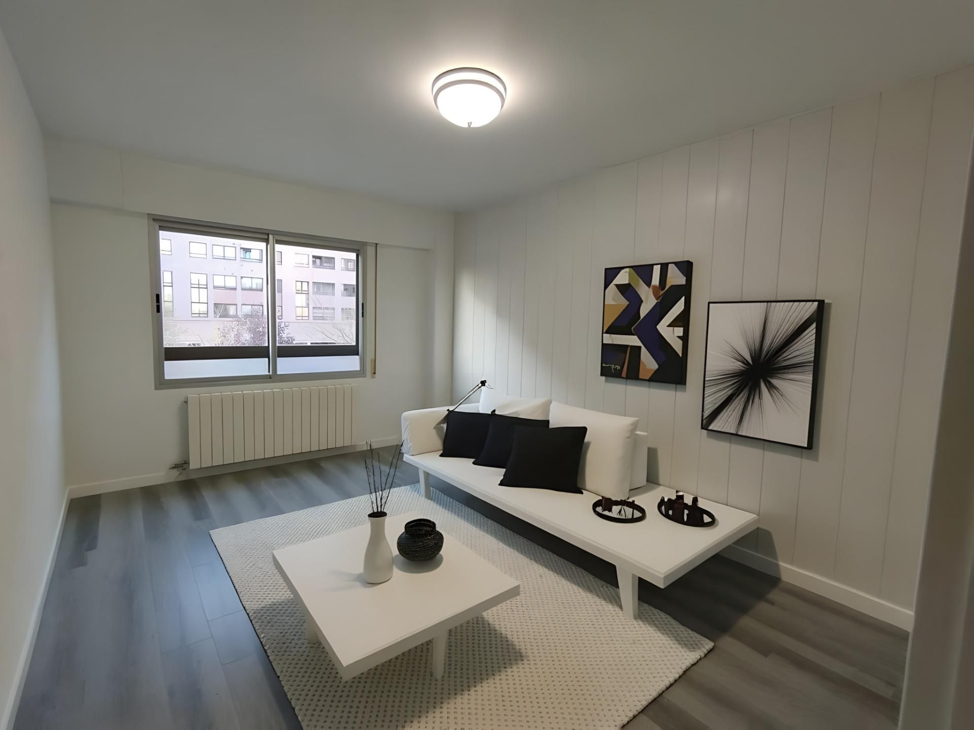 Sala d'estar de Apartament en venda en Burgos Capital amb Calefacció