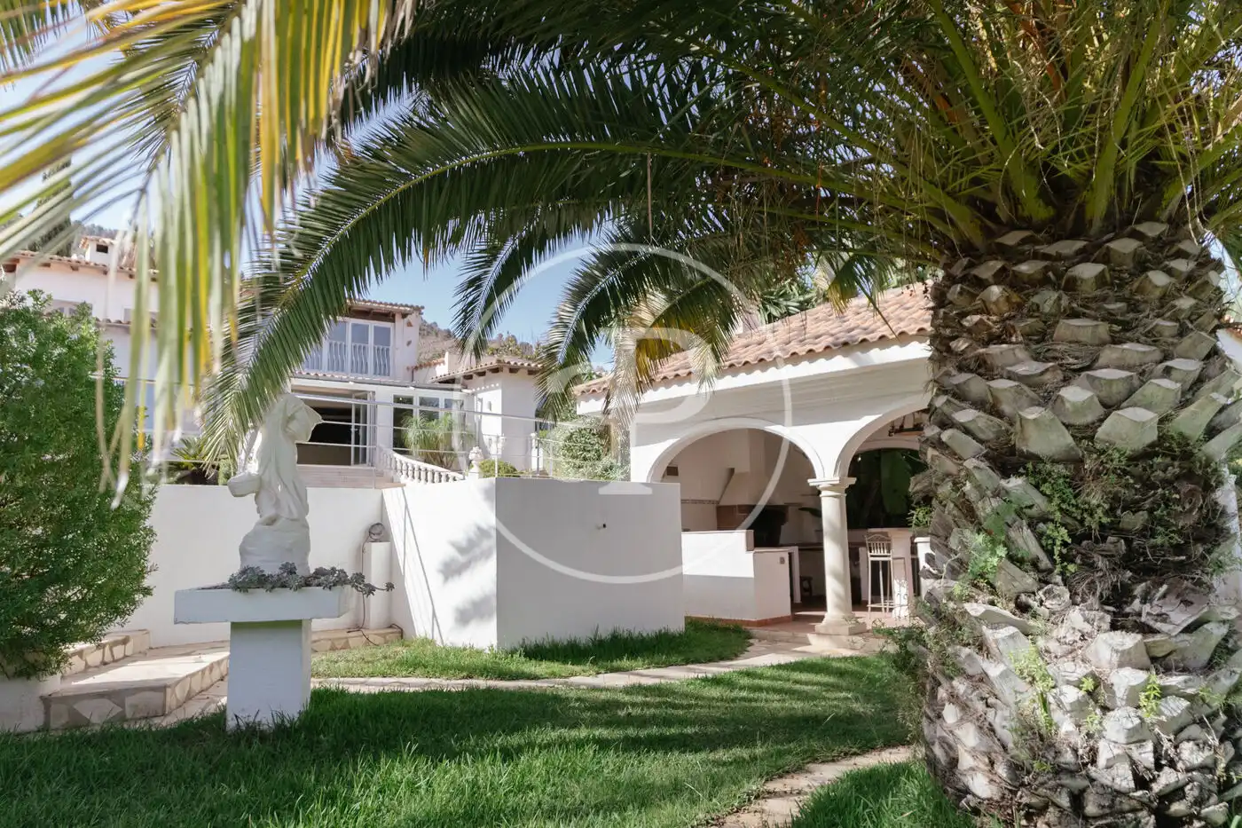 Vista exterior de Casa o chalet en venta en Calpe / Calp con Aire acondicionado, Calefacción y Jardín privado