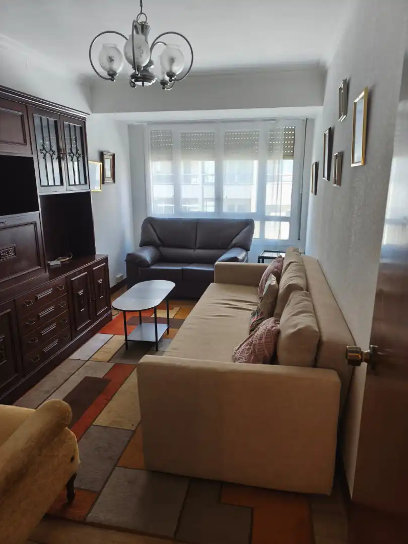 Living room of Flat for sale in Irun   with Parquet flooring and Balcony