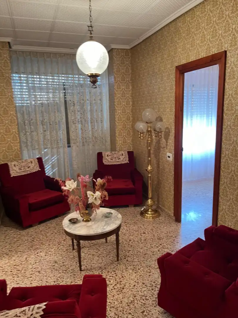 Sala de estar de Casa o chalet en venta en Alcàsser con Jardín privado, Terraza y Trastero