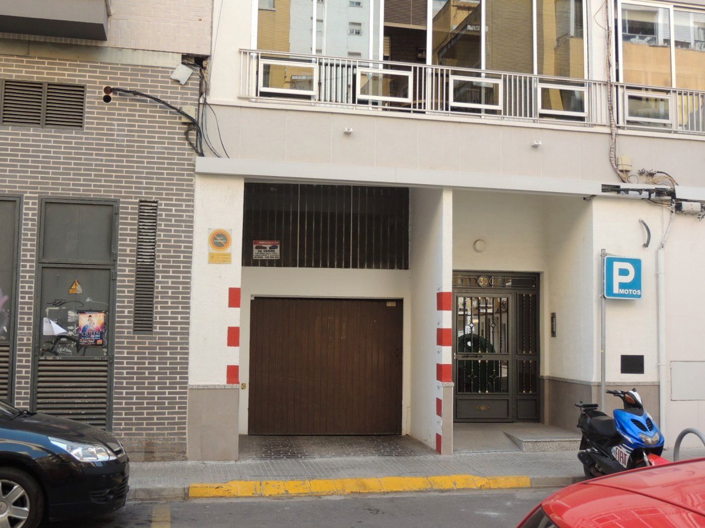 Vista exterior de Garatge de lloguer en Gandia