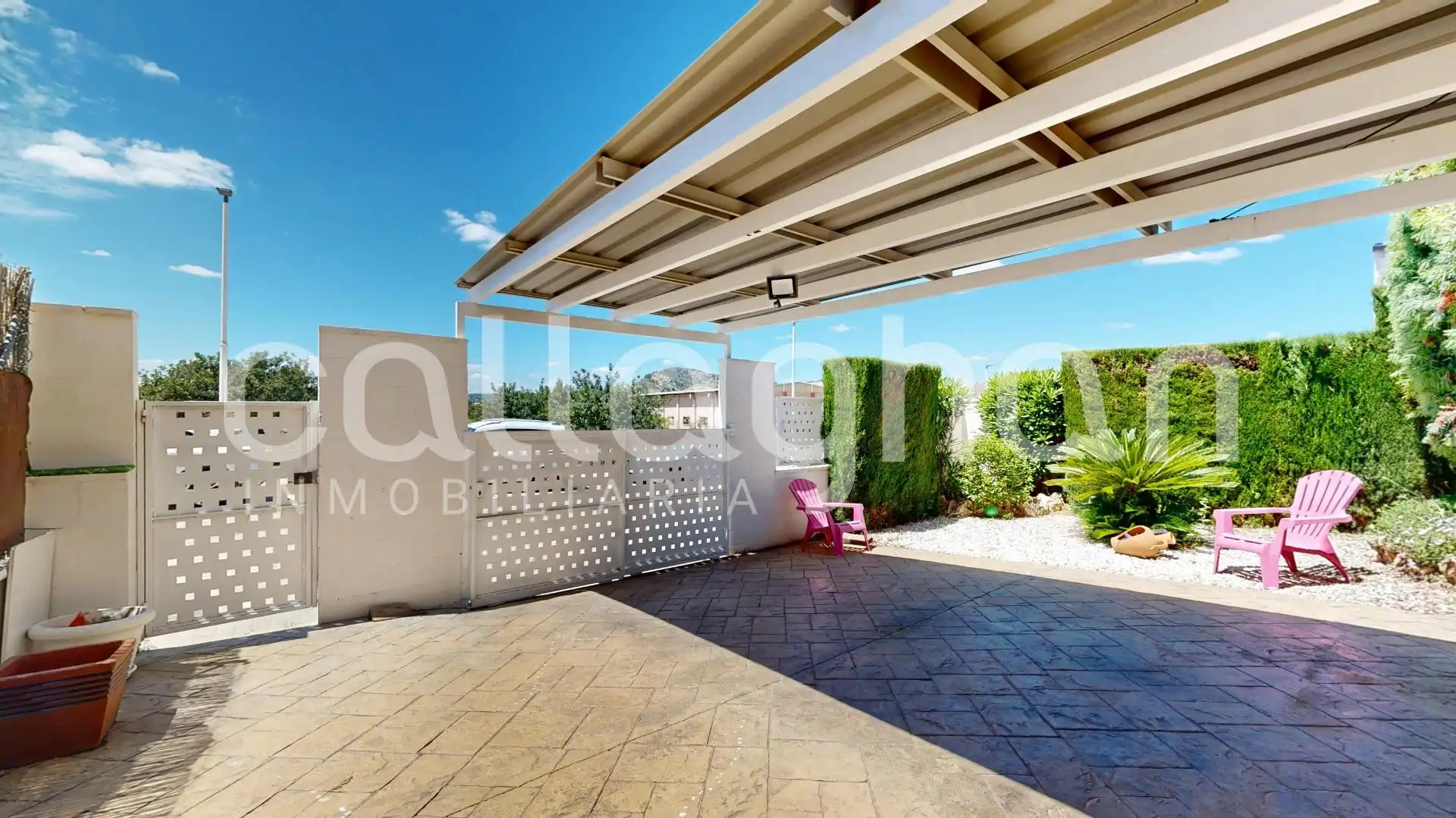 Terrace of Detached homes for sale in Benaguasil  with Air Conditioner, Heating and Private garden