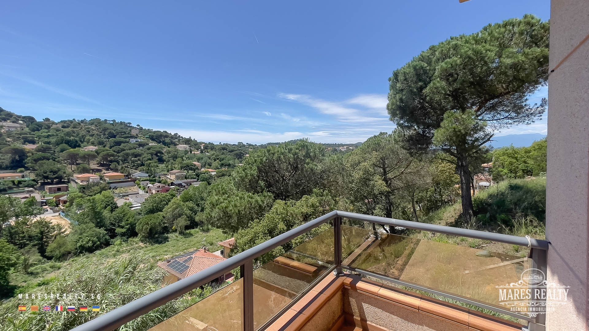 Balcony of House or chalet for sale in Lloret de Mar  with Air Conditioner, Heating and Private garden