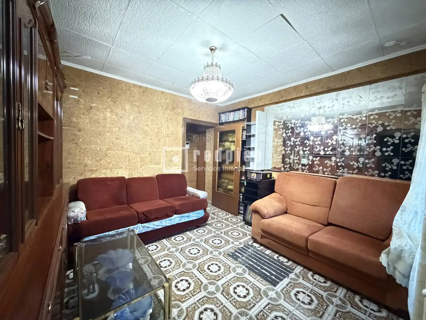 Sala de estar de Piso en venta en Zarzaquemada
