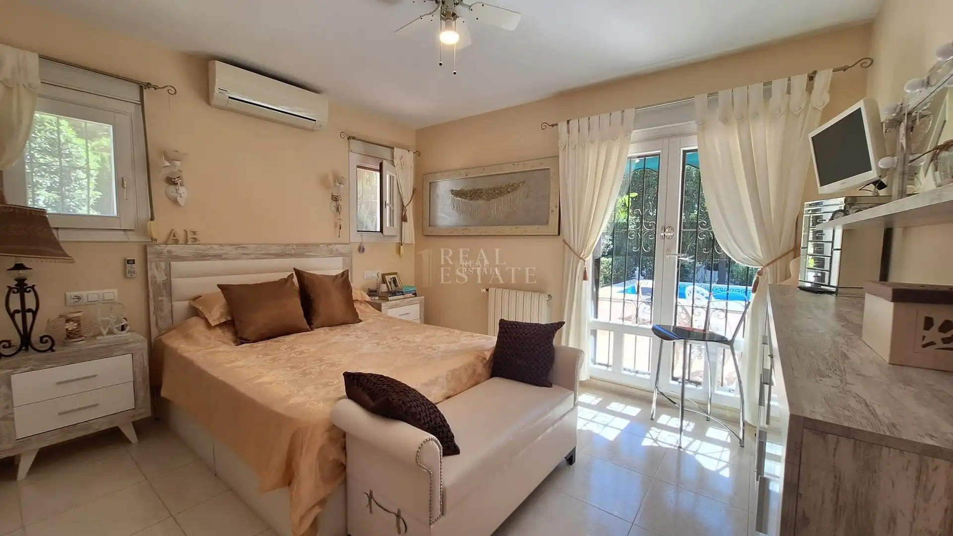 Jardín de Casa o chalet en venta en Jávea / Xàbia con Aire acondicionado, Calefacción y Terraza