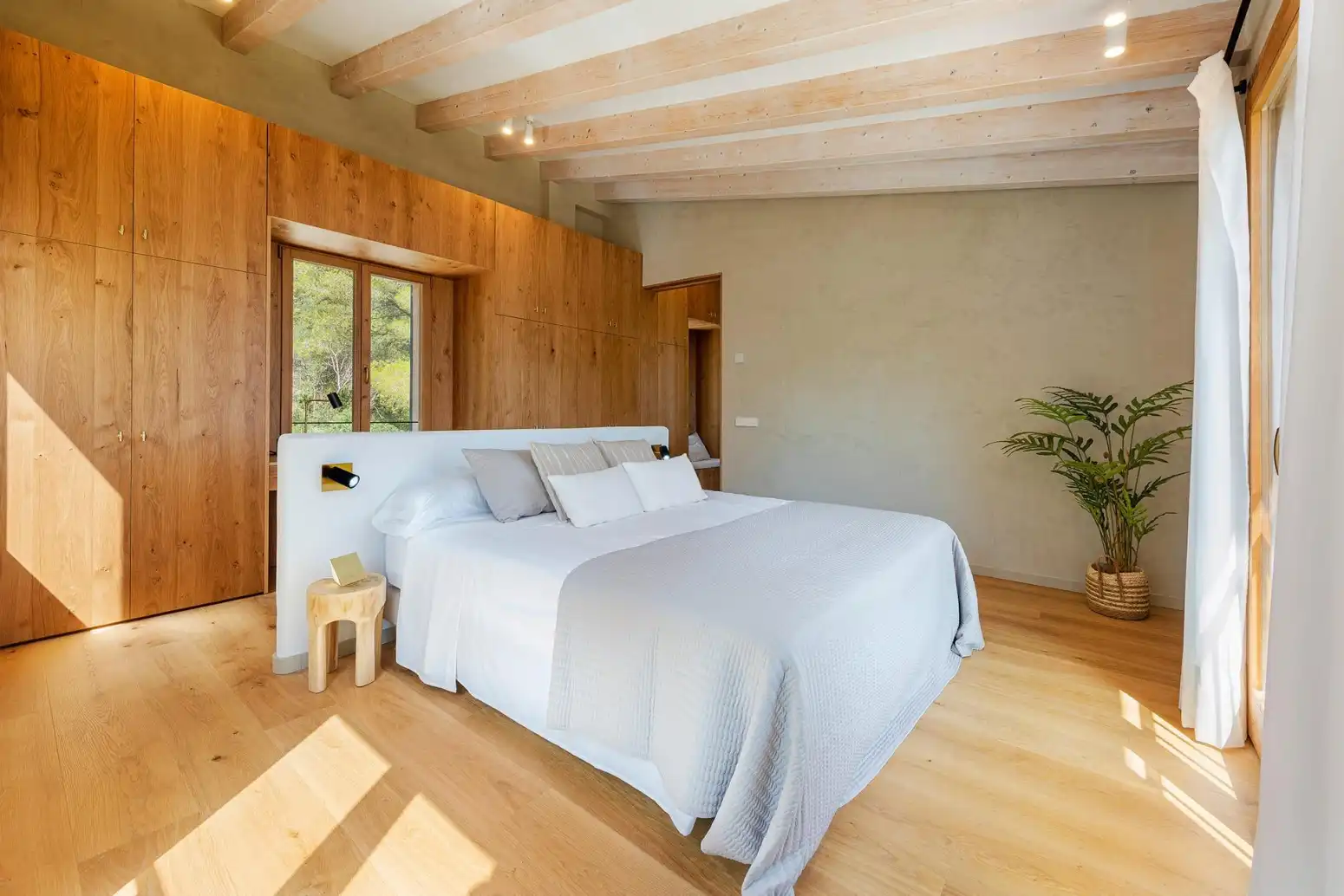 Bedroom of Houses for rent in Pollença  with Air Conditioner, Terrace and Storage room