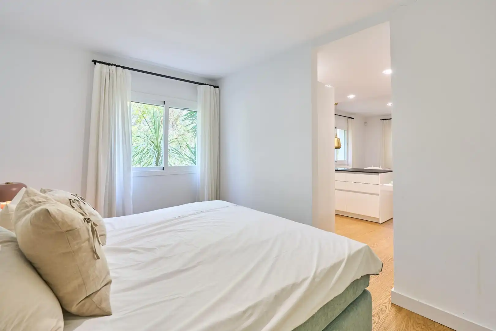 Dormitori de Casa o xalet en venda en  Palma de Mallorca amb Aire condicionat, Jardí privat i Parquet