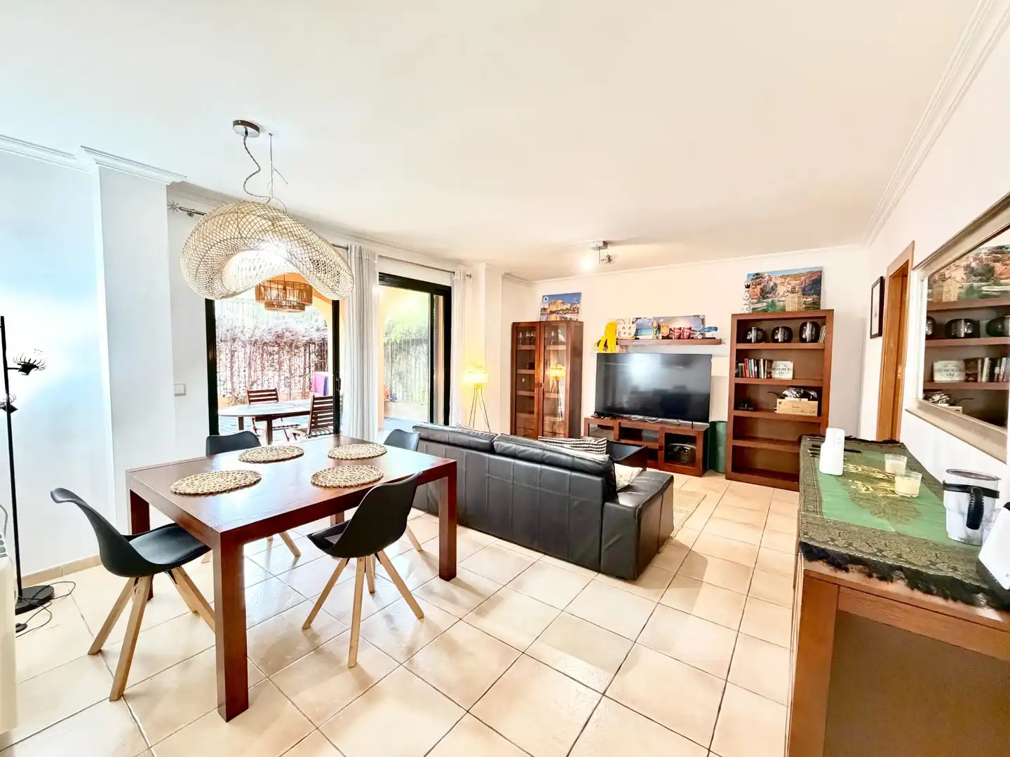 Sala d'estar de Planta baixa de lloguer en Llucmajor amb Aire condicionat, Calefacció i Jardí privat