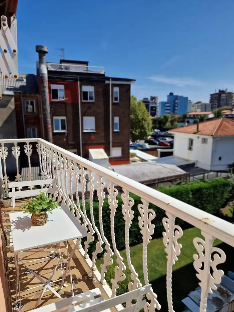 Terrasse von Wohnung zur Miete in Santander mit Heizung, Terrasse und Möbliert