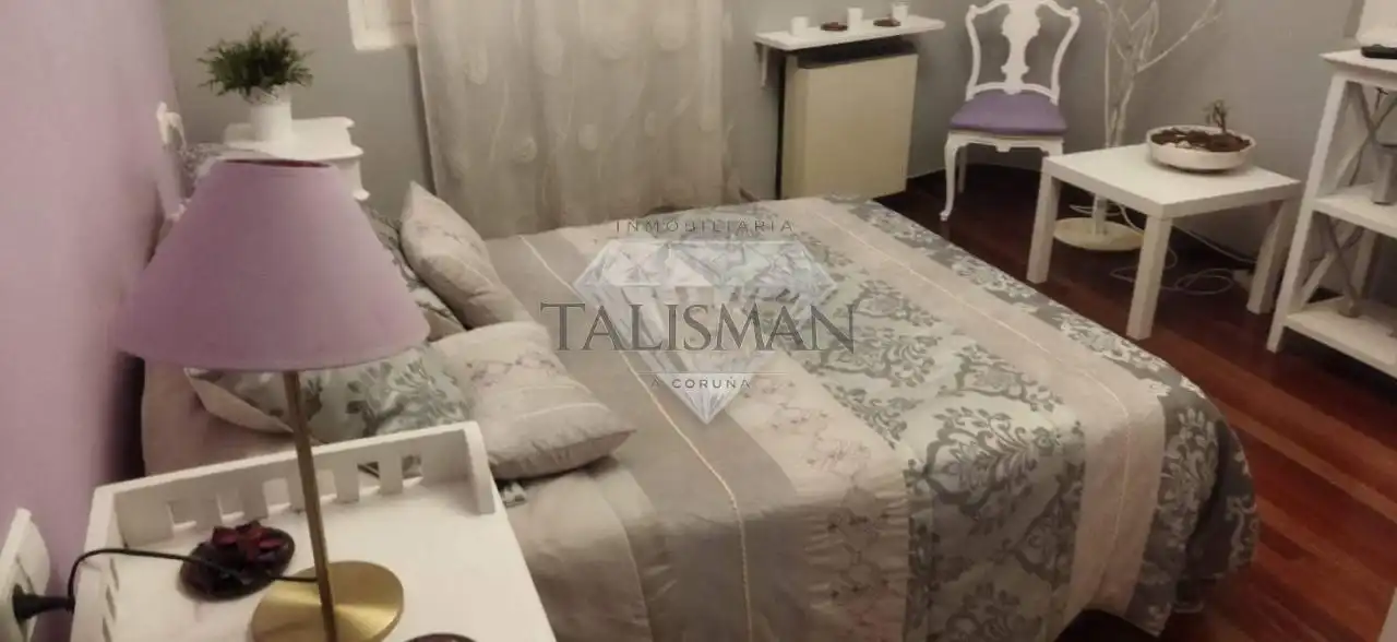 Habitación de Piso de alquiler en A Coruña Capital  con Calefacción, Parquet y Amueblado