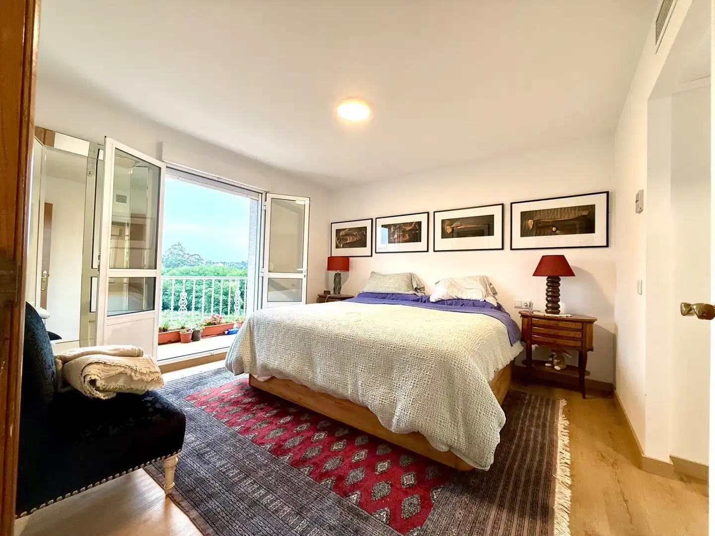 Bedroom of Houses for sale in Boiro  with Air Conditioner, Heating and Private garden