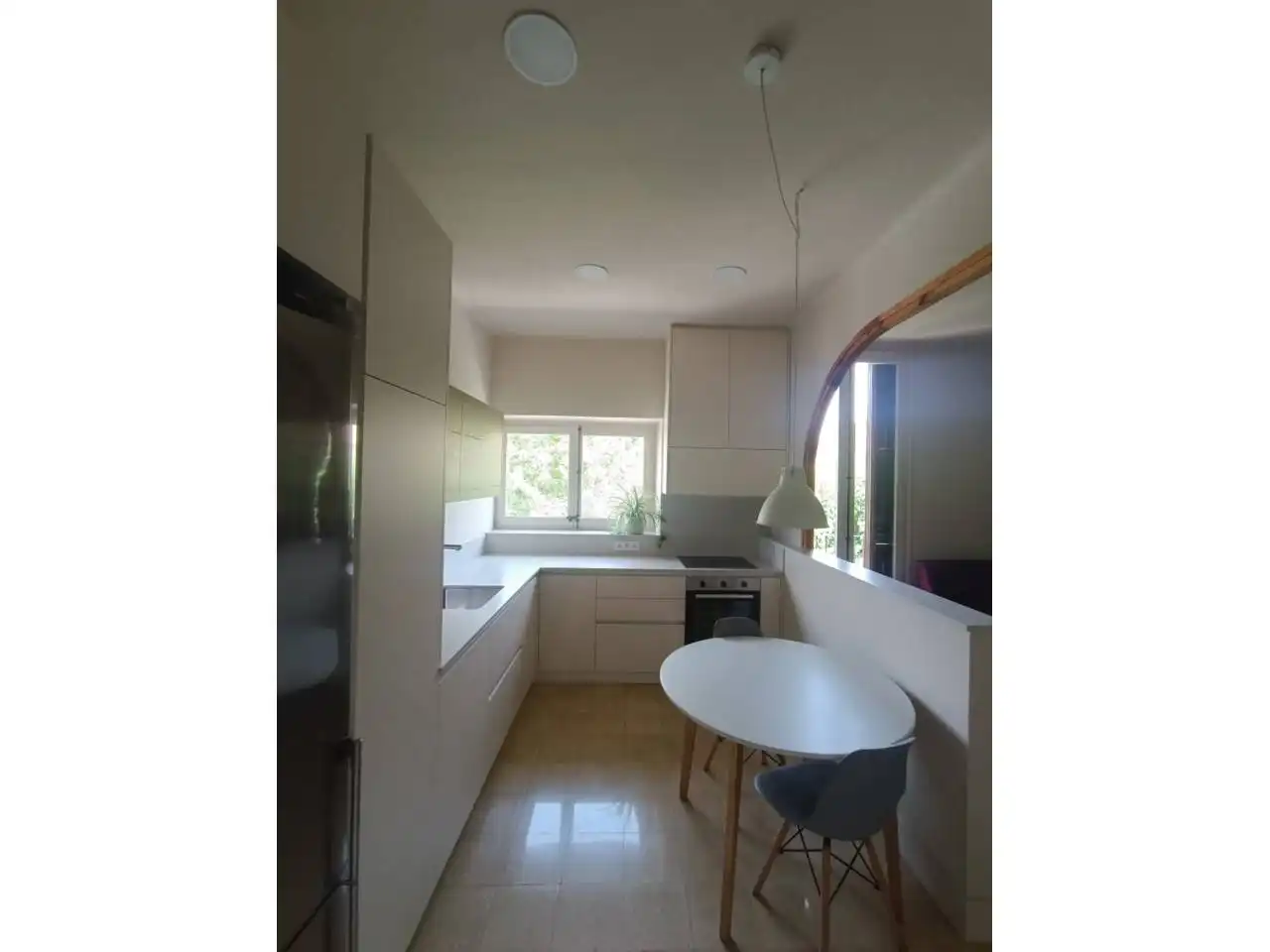 Kitchen of Flat for rent in Ponts  with Heating, Furnished and Balcony