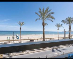 Vista exterior de Estudi de lloguer en El Campello amb Aire condicionat, Moblat i Piscina comunitària