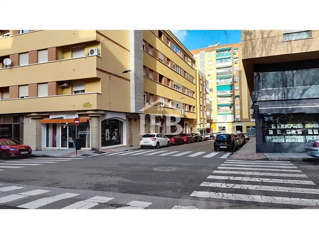 Vista exterior de Pis de lloguer en Badajoz amb Aire condicionat, Calefacció i Moblat