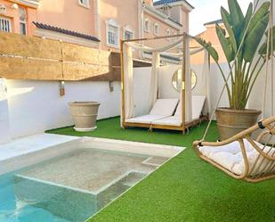 Swimming pool of House or chalet for sale in Santa Pola  with Air Conditioner, Terrace and Swimming Pool