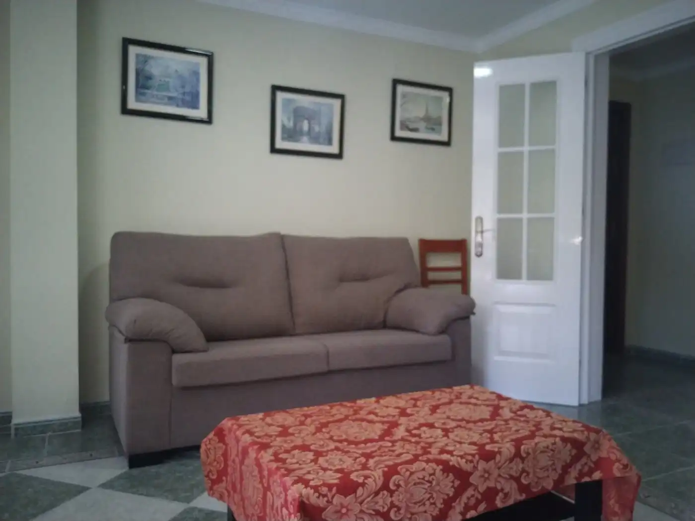 Living room of Flat for sale in Jerez de la Frontera  with Air Conditioner, Private garden and Terrace