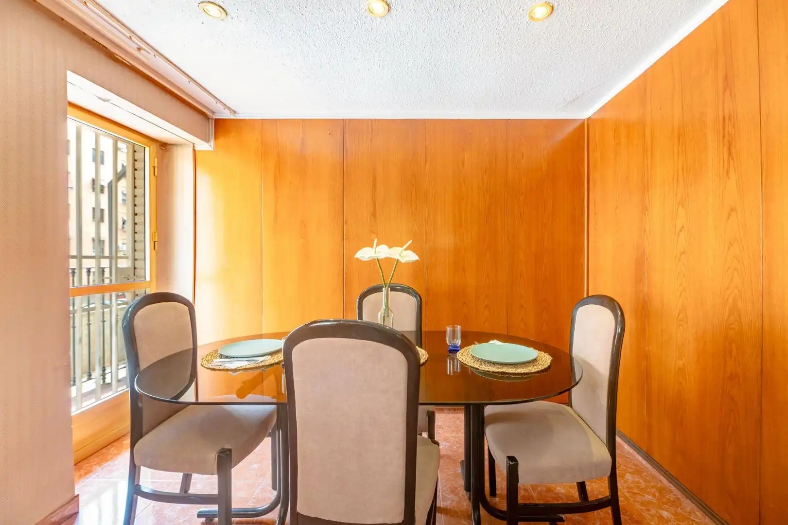 Dining room of Flat for sale in Quatre Carreres