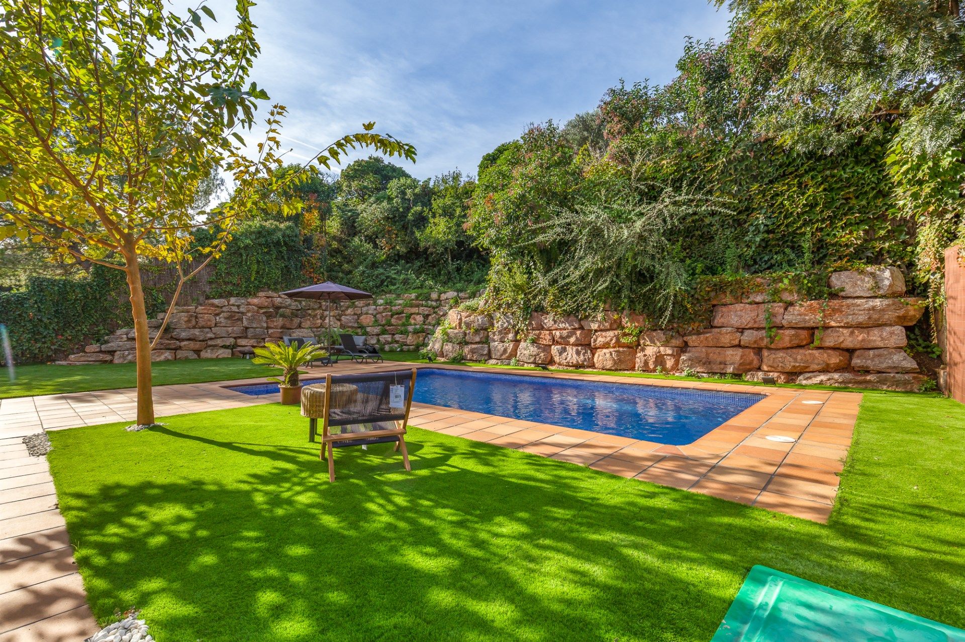 Garden of House or chalet for sale in Sant Cugat del Vallès  with Air Conditioner, Heating and Terrace