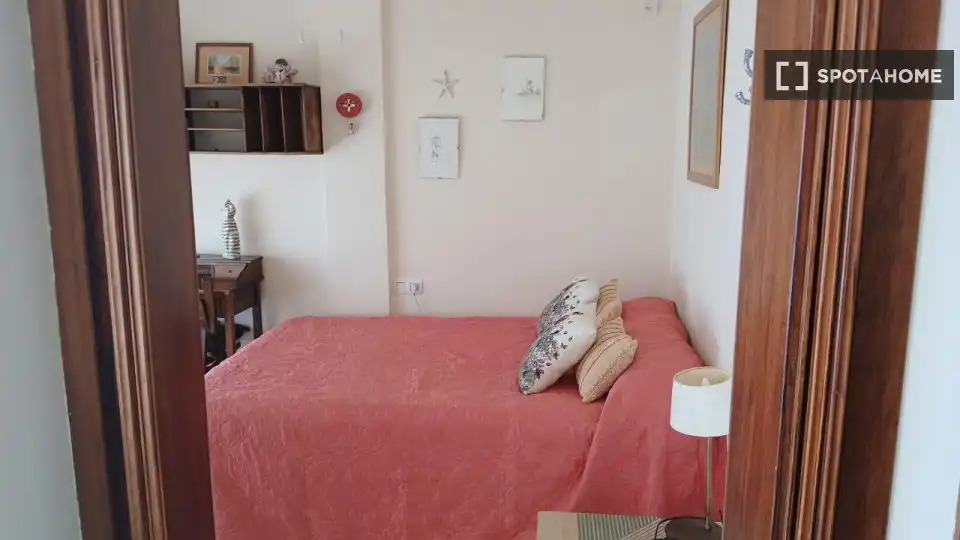 Schlafzimmer von Wohnungen zur untervermieten in Adra mit Klimaanlage, Terrasse und Möbliert