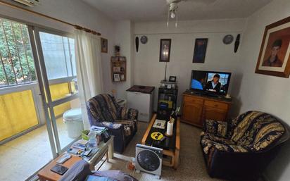 Living room of Flat for sale in Málaga Capital  with Air Conditioner and Terrace