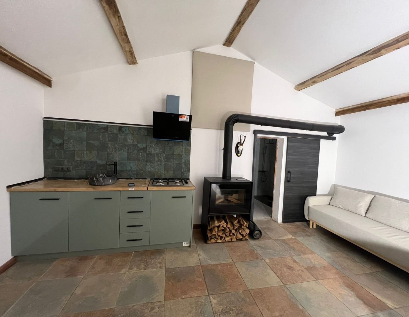 Kitchen of House or chalet for sale in Piloña  with Heating and Furnished