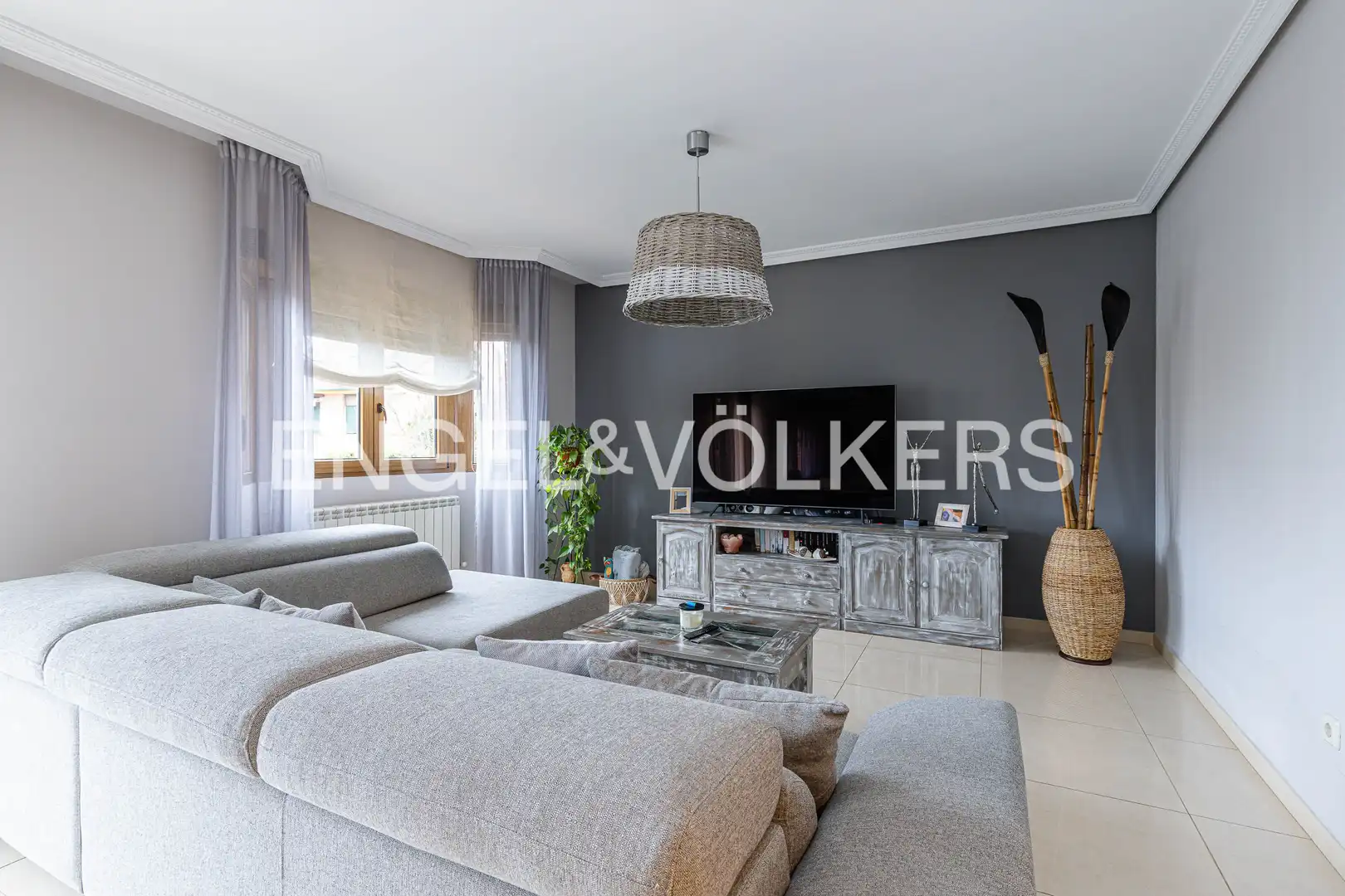 Sala de estar de Casa o chalet en venta en Cobeña con Calefacción, Jardín privado y Parquet