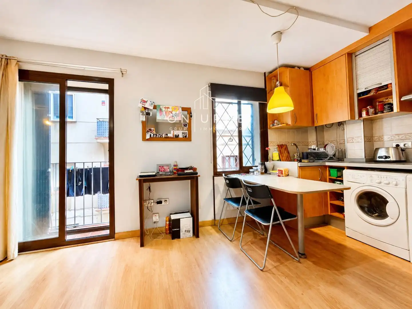 Cocina de Piso en venta en Barcelona con Aire acondicionado, Parquet y Terraza