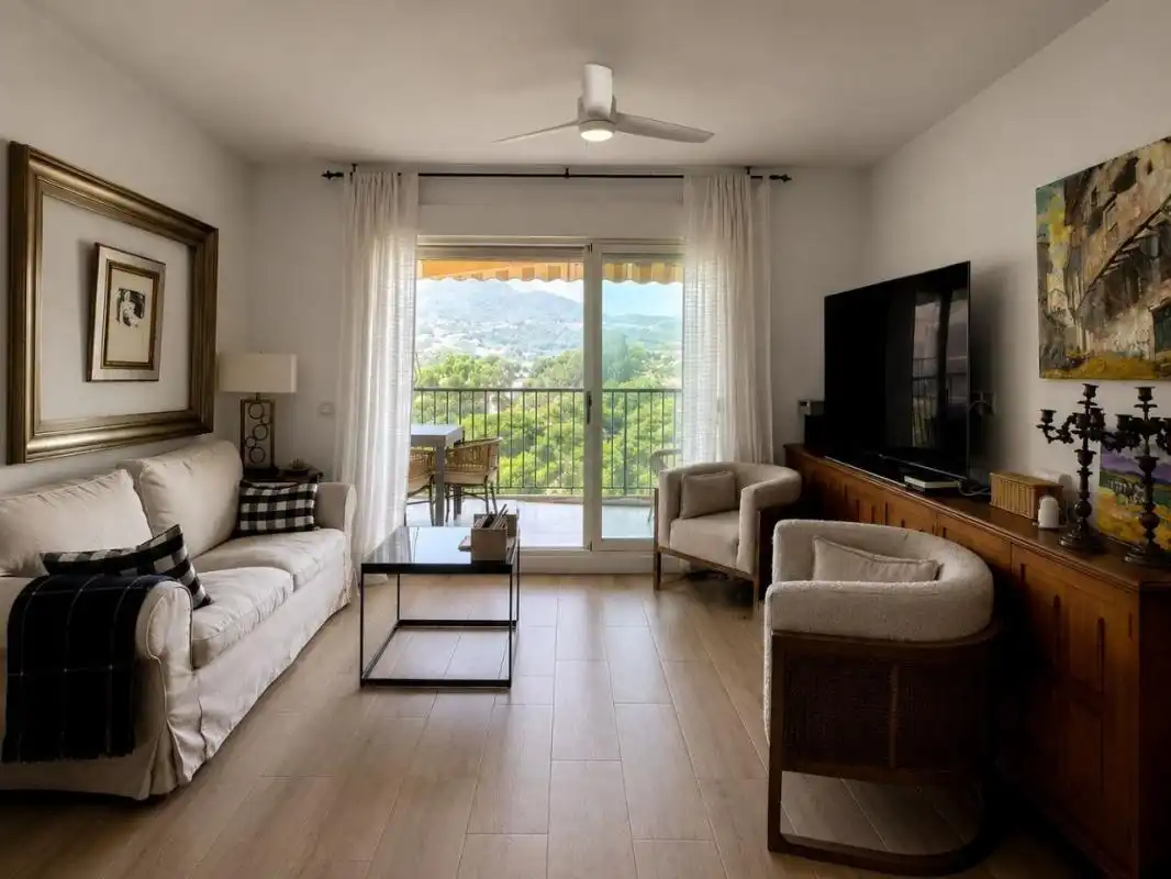 Living room of Flat for sale in Dénia  with Air Conditioner and Heating