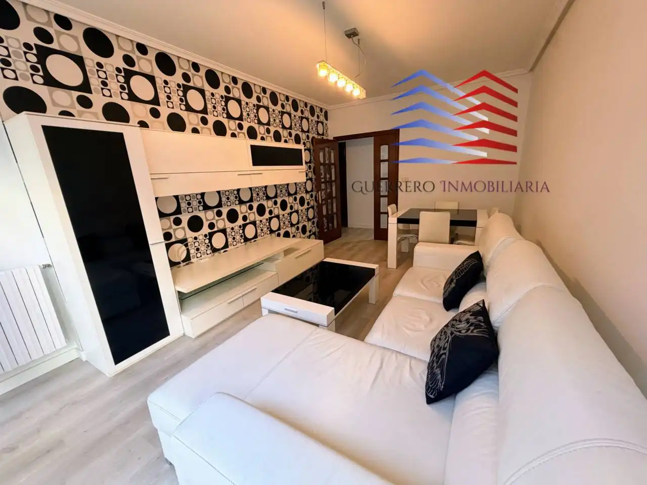 Living room of Flat for rent in Ourense Capital   with Heating, Terrace and Furnished