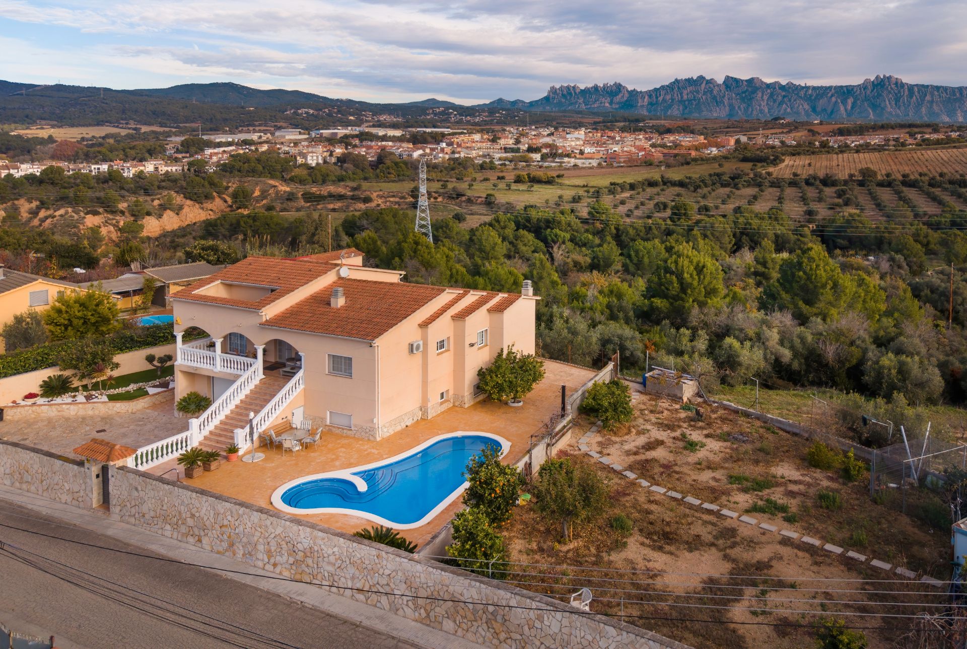 Vista exterior de Casa o chalet en venta en Piera con Aire acondicionado, Calefacción y Jardín privado