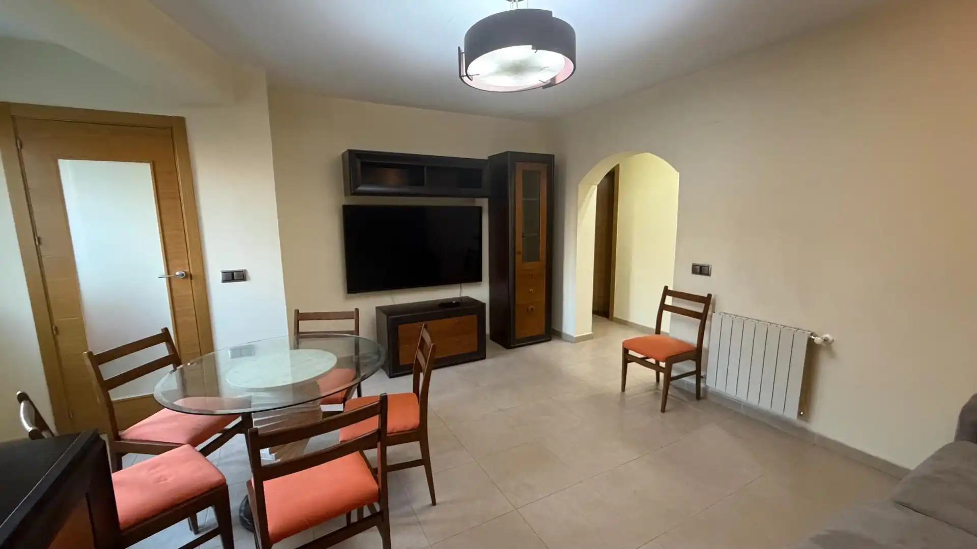 Wohnzimmer von Wohnung zur Miete in Madrid mit Klimaanlage, Heizung und Möbliert