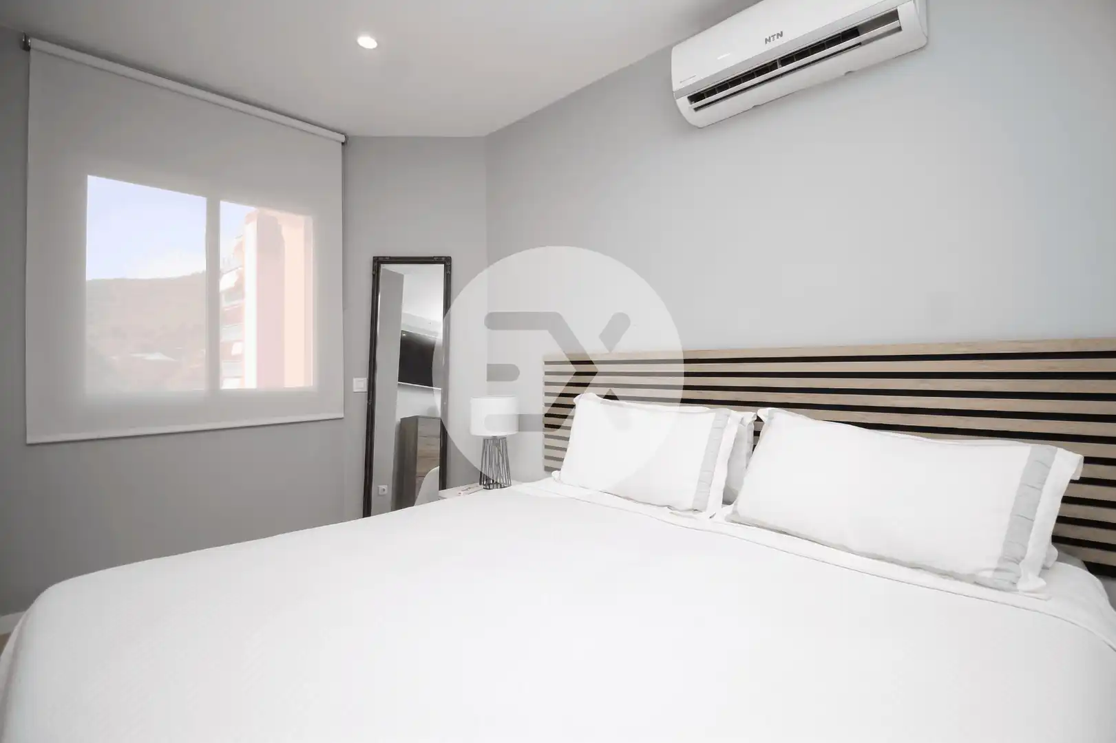 Bedroom of Flat for sale in Castelldefels  with Air Conditioner, Heating and Parquet flooring